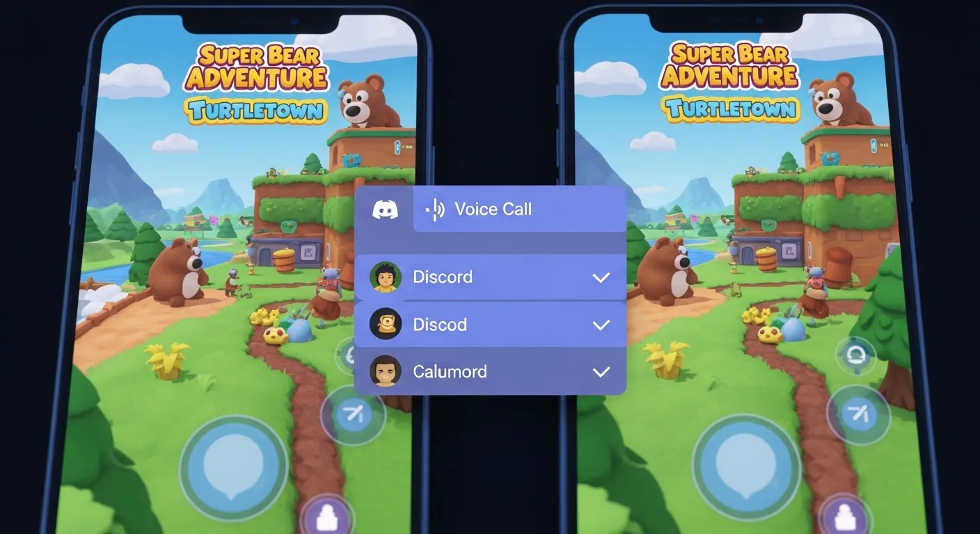 Competitive race - synchronized social speedruns with friends in Super Bear Adventure