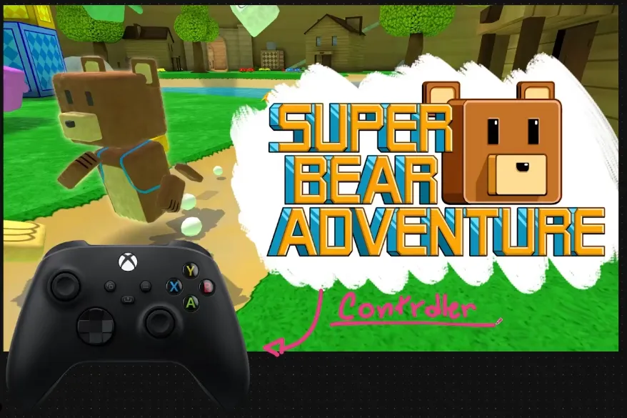Controller support for Super Bear Adventure on PC