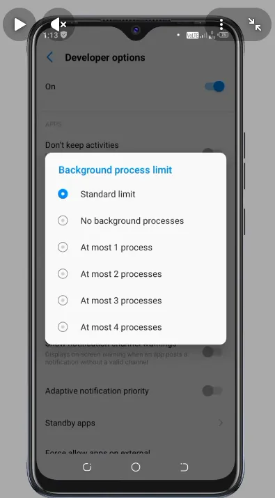 Developer tweak - Android Developer Options for Super Bear Adventure performance
