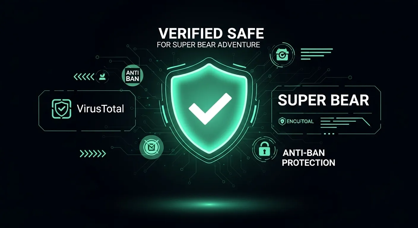 Super Bear Adventure Mod APK security and trust proof - safe download 2026