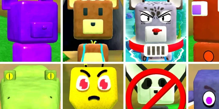 Yeti boss arena - Snow Valley in Super Bear Adventure